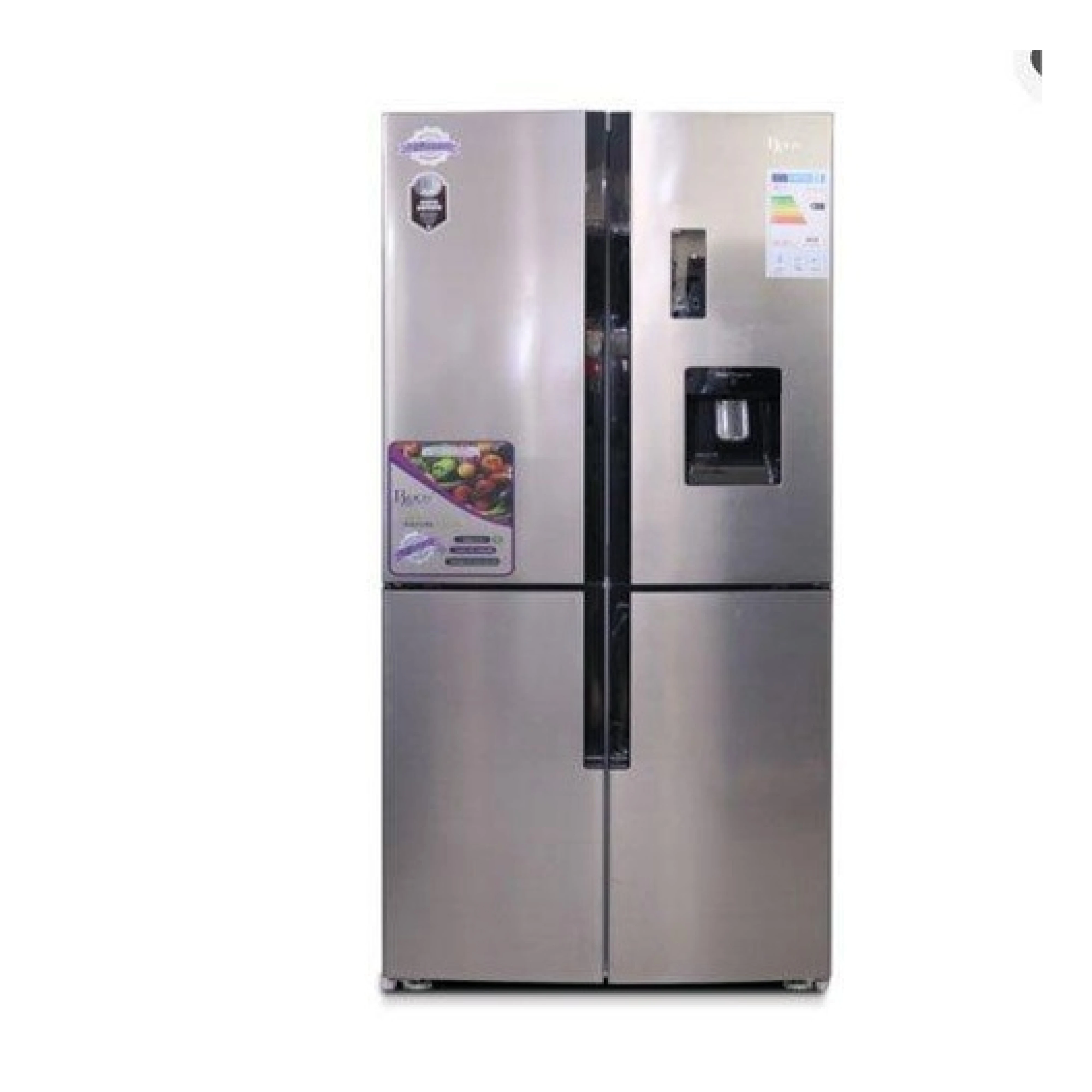 ROCH REFRIGERATOR (434L) FOUR DOOR NOFROST WITH DISPENSER