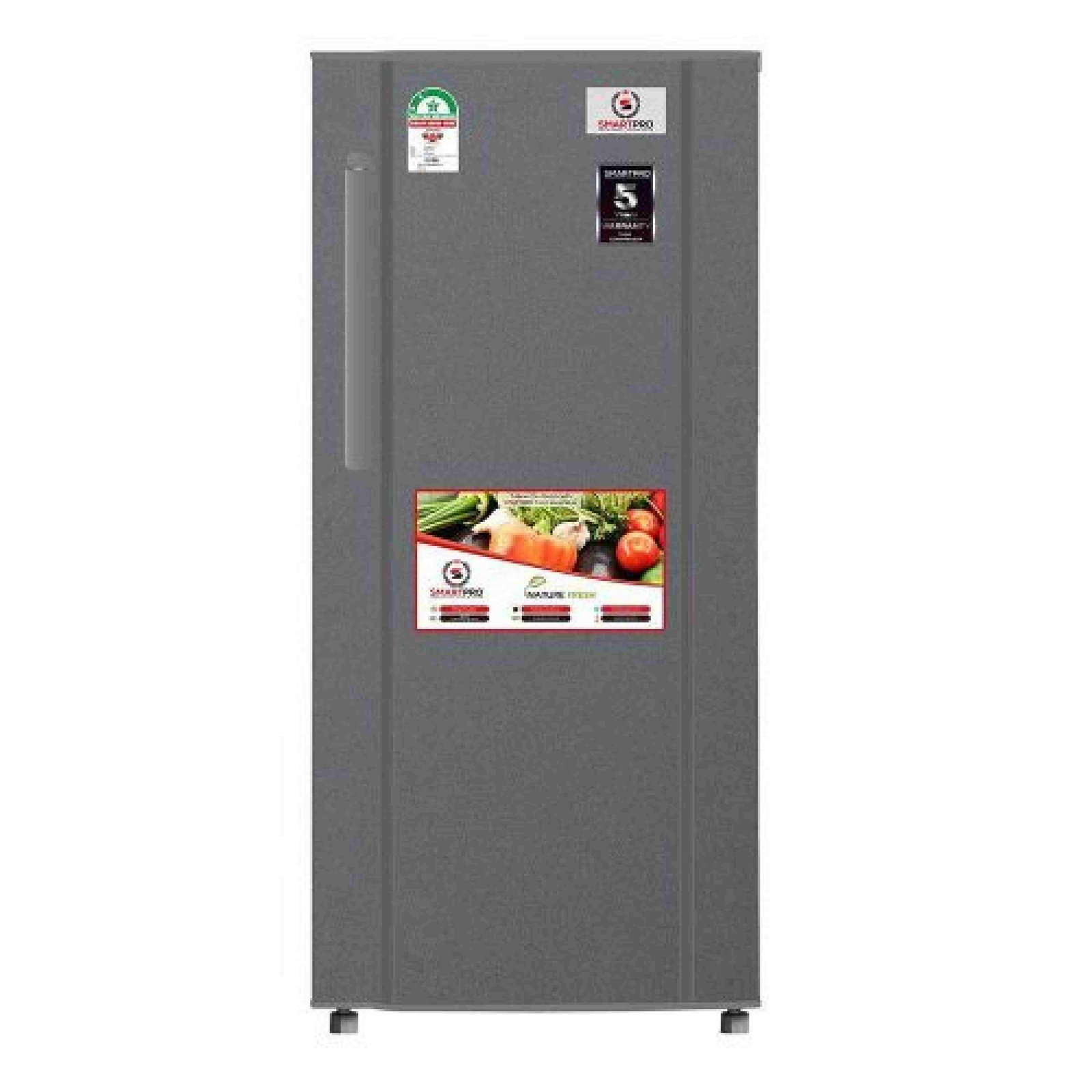 SMARTPRO  150L REFRIGERATOR SINGLE DOOR