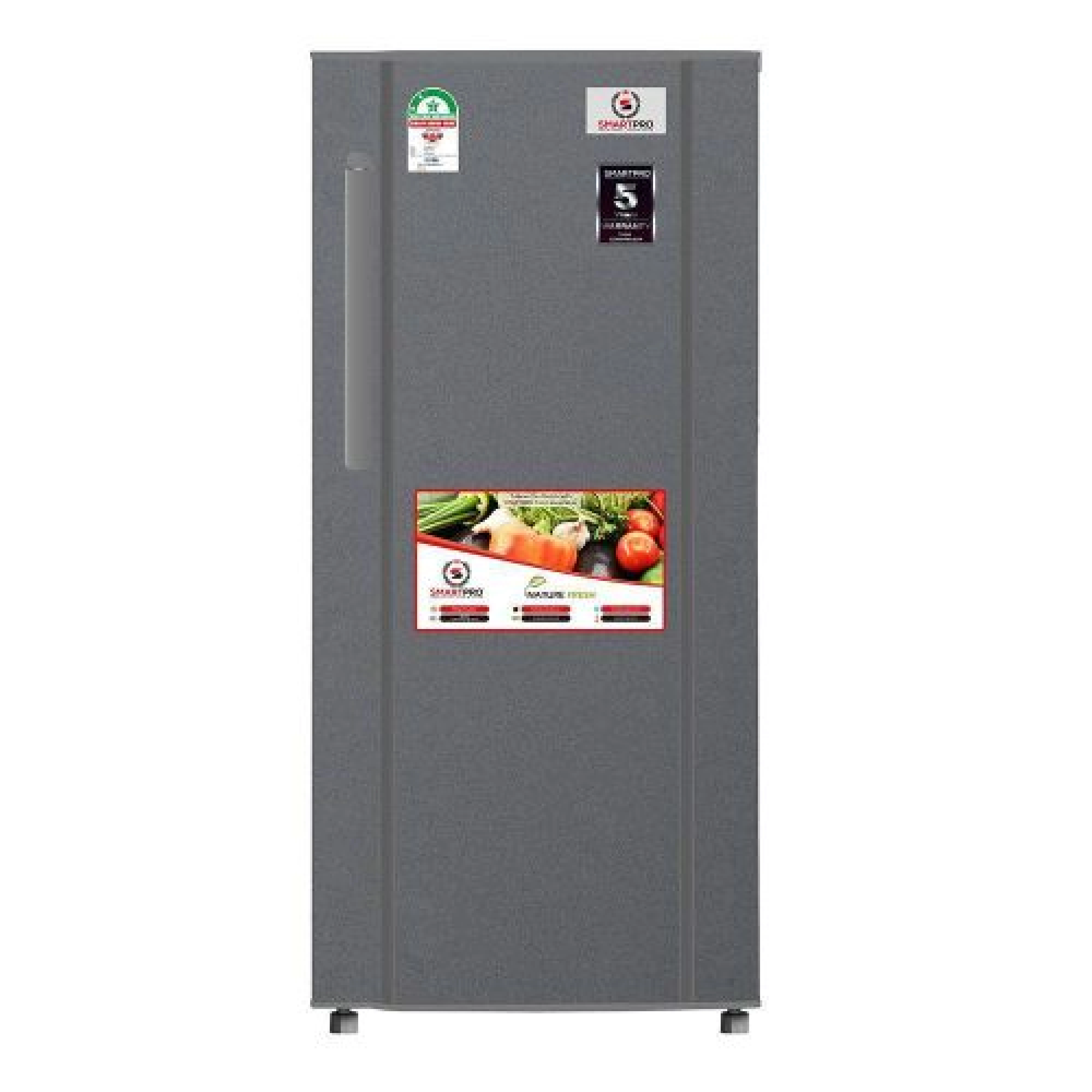 SMARTPRO  150L REFRIGERATOR SINGLE DOOR