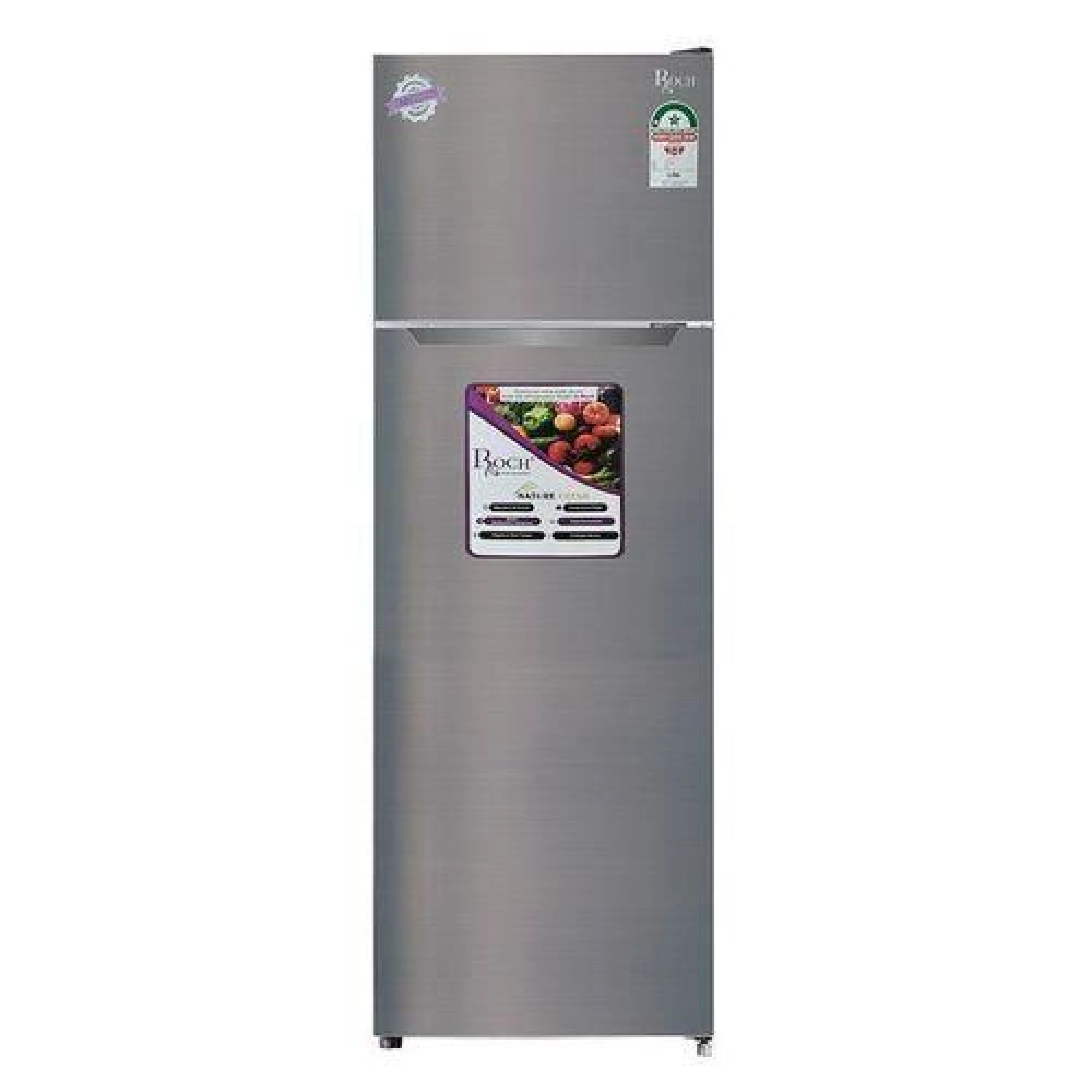 ROCH REFRIGERATOR (211L) DOUBLE DOOR DEFROST