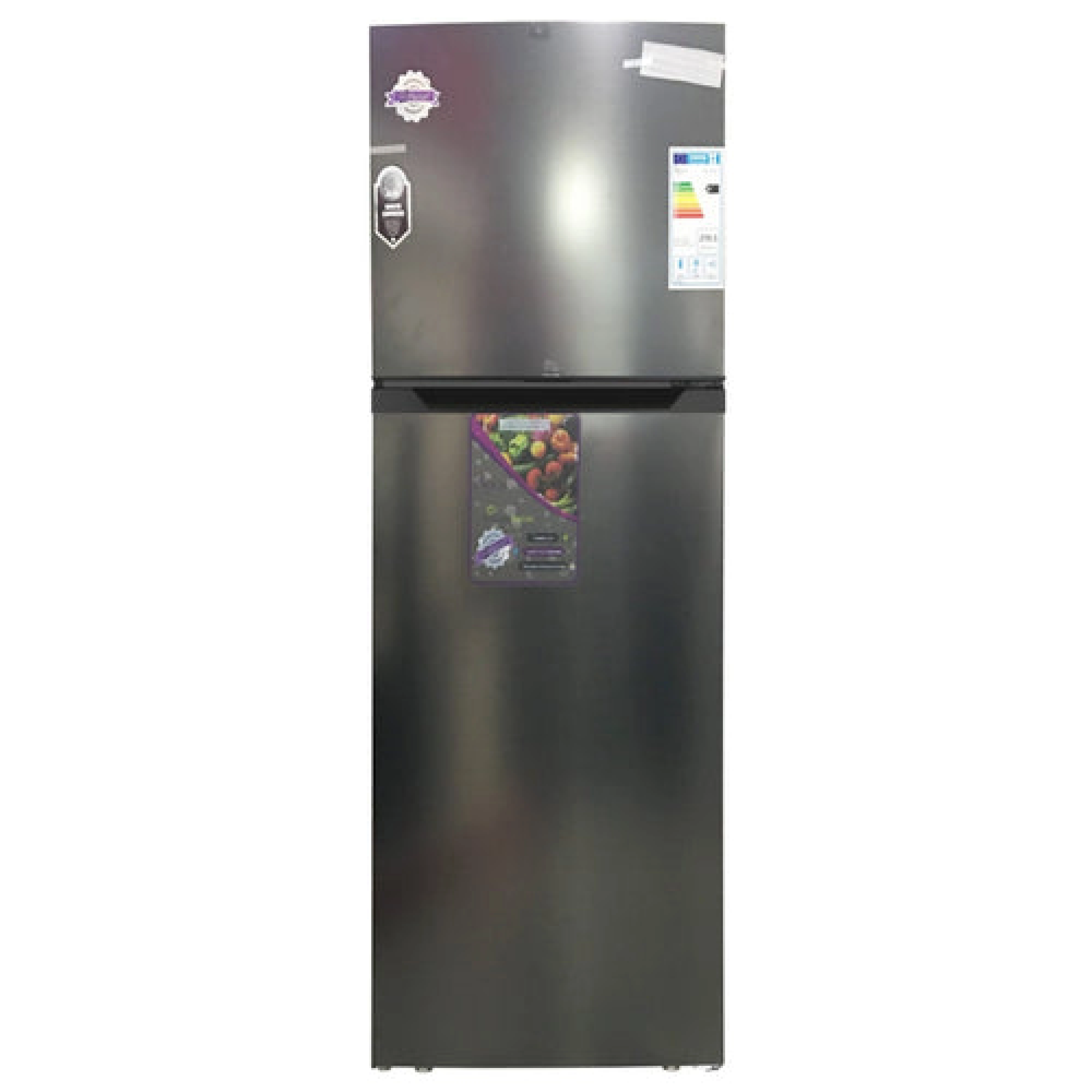 ROCH REFRIGERATOR  (255L) DOUBLE DOOR NO FROST