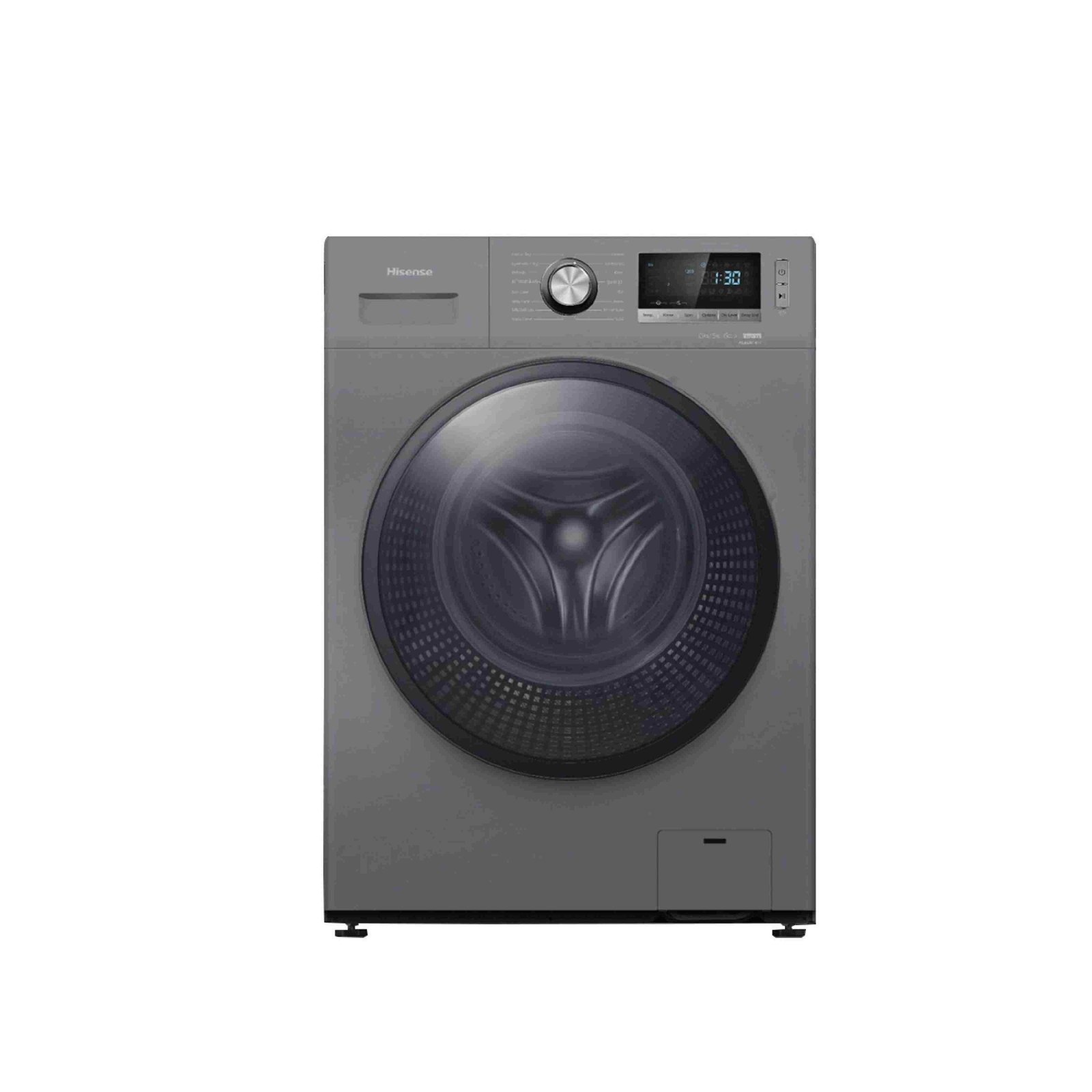 WASHING MACHINE FRONT LOAD 8KG GREY FULL AUTOMATIC