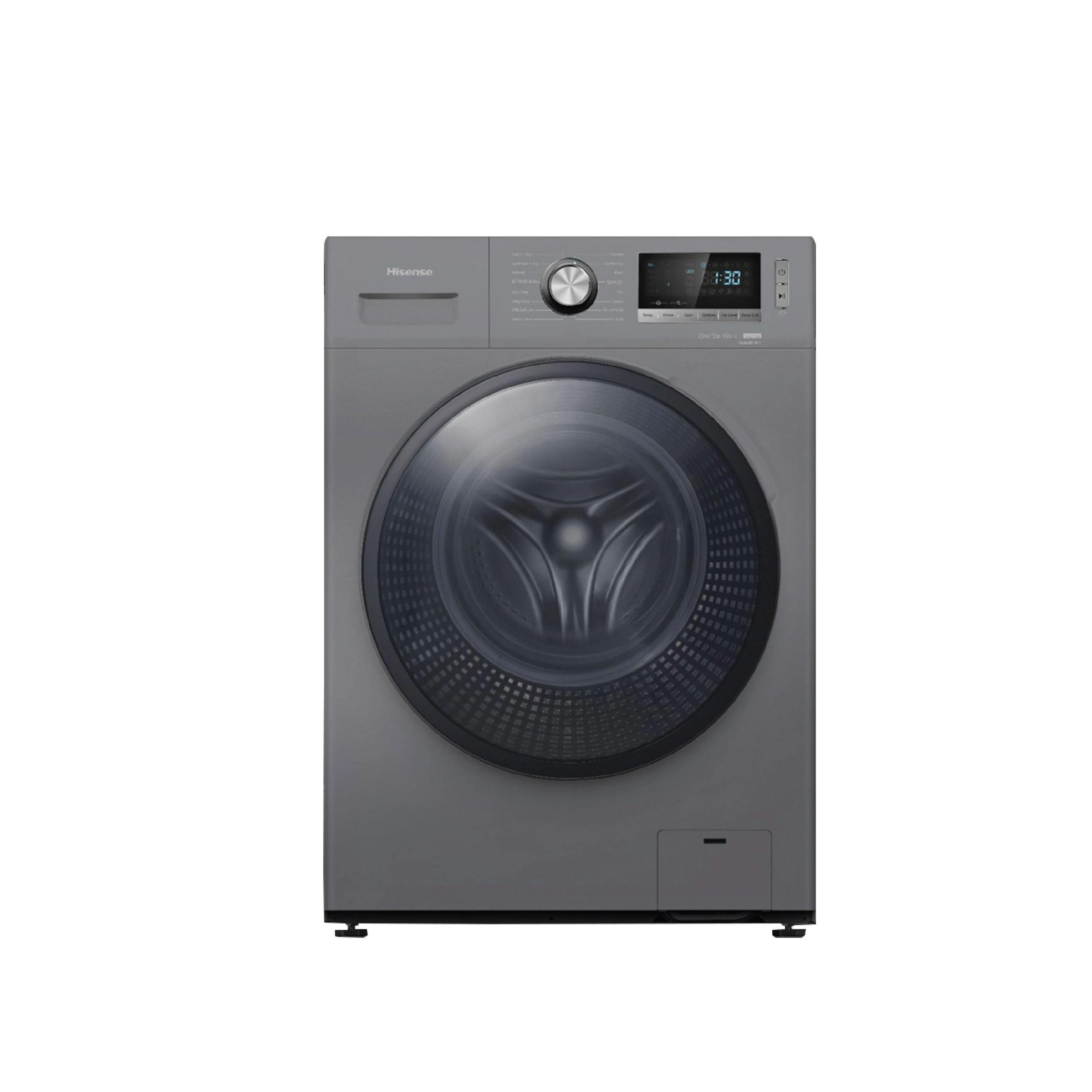 WASHING MACHINE FRONT LOAD 8KG GREY FULL AUTOMATIC