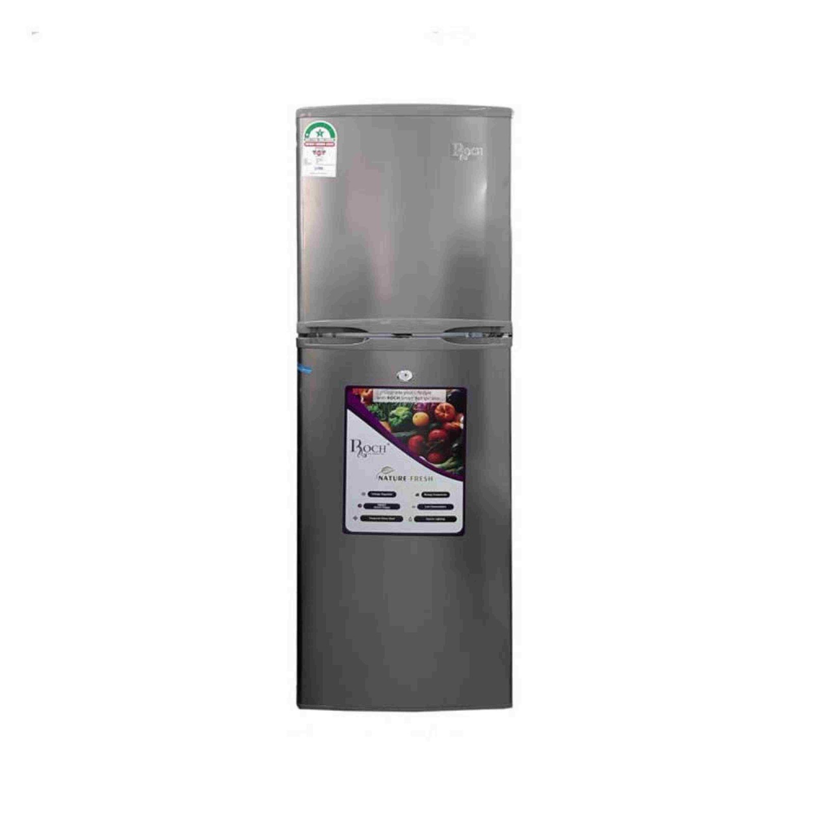ROCH REFRIGERATOR (128L) DOUBLE DOOR DEFROST