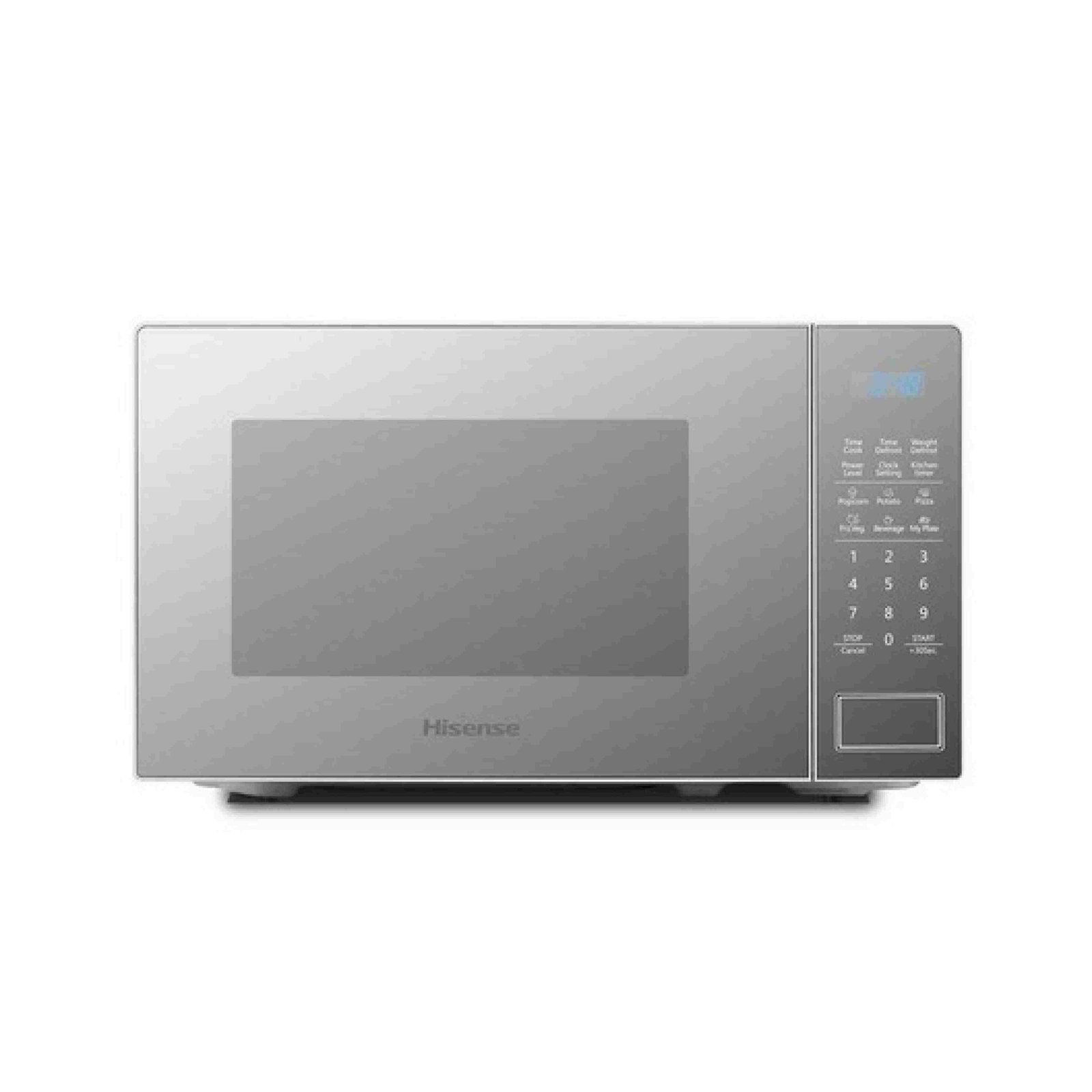 HISENSE MICROWAVE 20 LITRES SILVER AND BLACK COLOUR DIGITAL