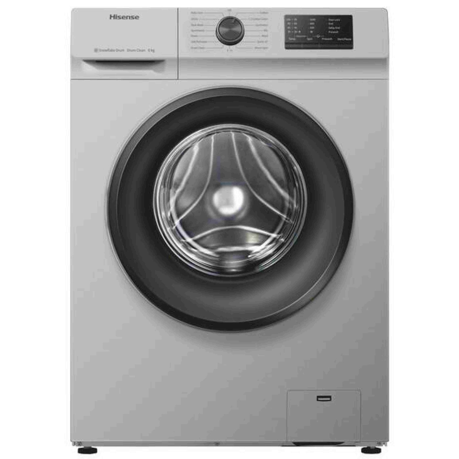 WASHING MACHINE FRONT-LOADING 6KG GREY FULL-AUTO