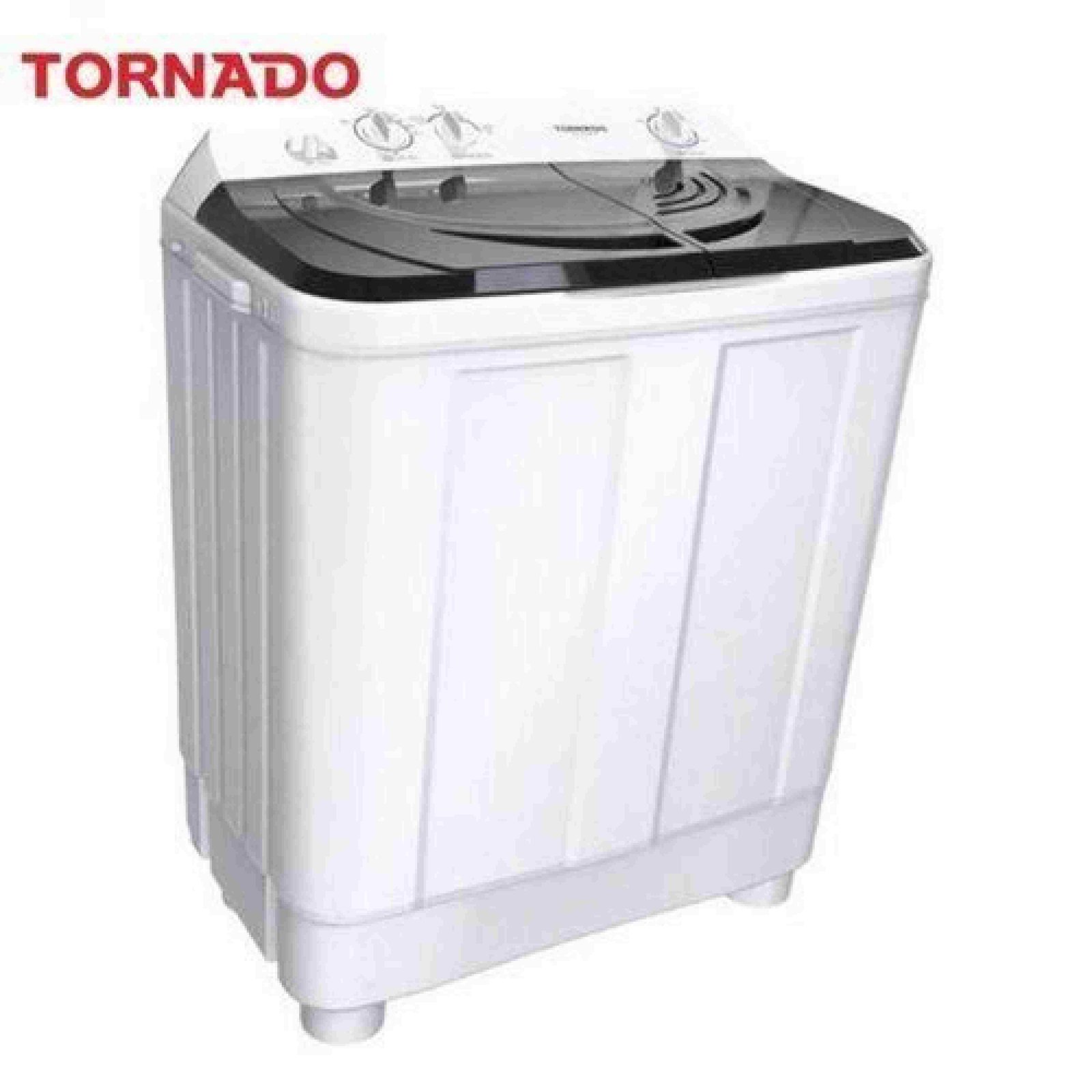 TORNADO Washing Machine Half Auto 10 Kg White x Black TMH-HS10C(WK)